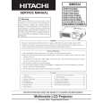 HITACHI CPX327 Service Manual cover photo