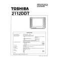 TOSHIBA 2112DDT Service Manual cover photo