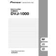 PIONEER DVJ-1000/WAXJ5 Owner's Manual cover photo