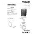 SONY SSH433 Service Manual cover photo