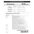 SONY KP57WS510 Service Manual cover photo