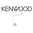 KENWOOD KDC-7080RV Owner's Manual cover photo