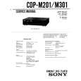 SONY CDP-M201 Service Manual cover photo