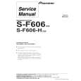 PIONEER S-F606/EW Service Manual cover photo