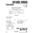 SONY LBT305CD Service Manual cover photo
