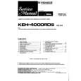 PIONEER KEH6000RDS Service Manual cover photo
