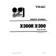 TEAC X-300 Service Manual cover photo