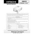 HITACHI CPX995W Service Manual cover photo
