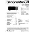 TECHNICS SEA800S Service Manual cover photo