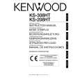 KENWOOD KS-208HT Owner's Manual cover photo