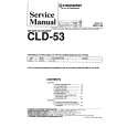 PIONEER CLD-53 Service Manual cover photo