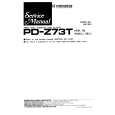 PIONEER PD-Z73T Service Manual cover photo