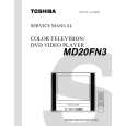 TOSHIBA MD20FN3 Service Manual cover photo