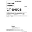 PIONEER CT-S450S/HYXJ7 Service Manual cover photo