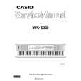 CASIO WK1500 Service Manual cover photo