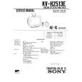 SONY KVH2513E Service Manual cover photo