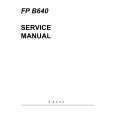 CANON FPB640 Service Manual cover photo