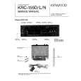 KENWOOD KRC155D Service Manual cover photo