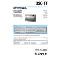 SONY DSCT1 Service Manual cover photo