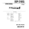SONY XDP210EQ Service Manual cover photo