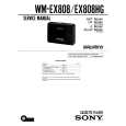 SONY WMEX808/HG Service Manual cover photo