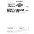 PIONEER GM-X722/XR/ES Service Manual cover photo