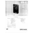 SONY WMR2 Service Manual cover photo