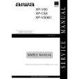 AIWA XPV506C ALH/AU Service Manual cover photo