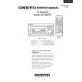 ONKYO CR305TX Service Manual cover photo