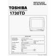 TOSHIBA 1730TD Service Manual cover photo