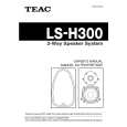 TEAC LS-H300 Owner's Manual cover photo