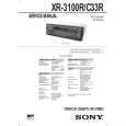 SONY XRC33R Service Manual cover photo