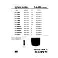 SONY KV27S36 Service Manual cover photo