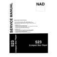 NAD 523 CD PLAYER Service Manual cover photo