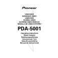 PIONEER PDA5001 Owner's Manual cover photo