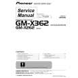 PIONEER GM-X362 Service Manual cover photo