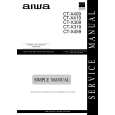 AIWA CTX319YZ Service Manual cover photo