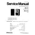 TECHNICS SB-X1 Service Manual cover photo