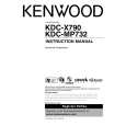 KENWOOD KDC-MP732 Owner's Manual cover photo