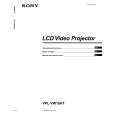 SONY VPL-VW10HT Owner's Manual cover photo