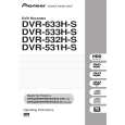 PIONEER DVR-633H-S Owner's Manual cover photo