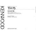 KENWOOD TH-75 Owner's Manual cover photo