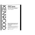 KENWOOD KRC3005 Owner's Manual cover photo