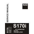 NAD S170I Service Manual cover photo