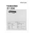 TOSHIBA ST-330 Service Manual cover photo