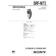 SONY SRFM73 Service Manual cover photo