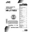 JVC HR-J770UE Owner's Manual cover photo