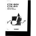 CASIO CTK-601 Owner's Manual cover photo