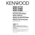 KENWOOD KDCC719 Owner's Manual cover photo