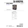 SONY SAWMSP68 Service Manual cover photo